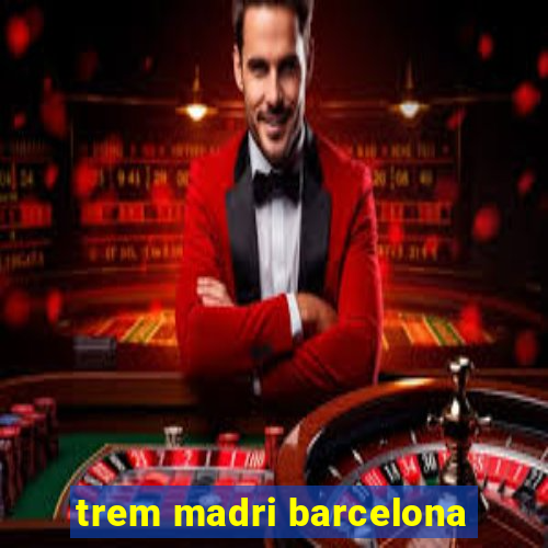 trem madri barcelona